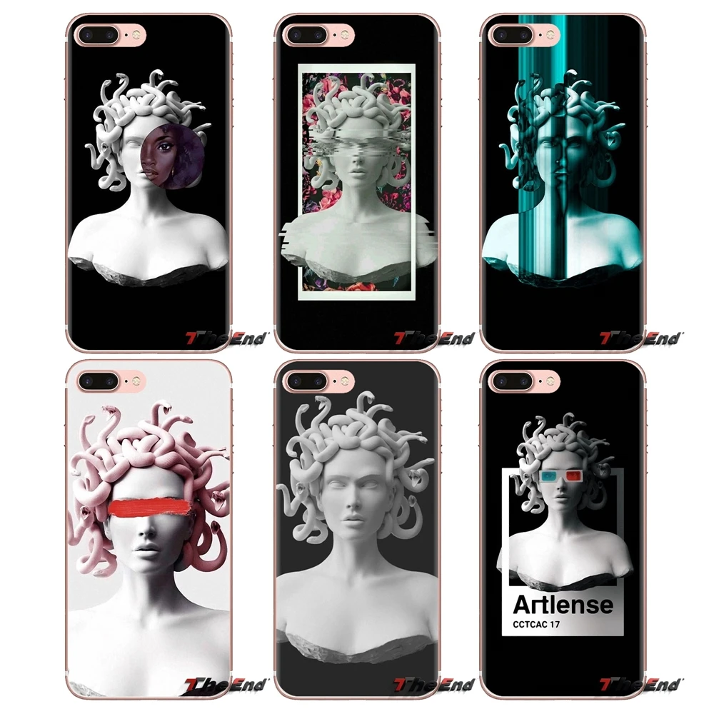 Soft Transparent Shell Covers For Xiaomi Redmi 4A S2 Note 3 3S 4 4X 5 Plus 6 7 6A Pro Pocophone F1 Medusa Vaporwave Glitch
Soft Transparent Shell Covers For Xiaomi Redmi 4A S2 Note 3 3S 4 4X 5 Plus 6 7 6A Pro Pocophone F1 Medusa Vaporwave Glitch