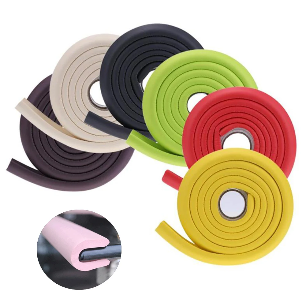 1 PC 2m Baby Safety Desk Edge Guard Strip Table Corner Protector Collision Cushion Foam Bumper Free Tape Furniture Accessories
1 PC 2m Baby Safety Desk Edge Guard Strip Table Corner Protector Collision Cushion Foam Bumper Free Tape Furniture Accessories