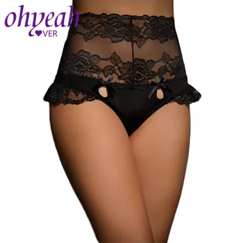 Ohyeahlover High Waist Panties Large Size 3XL Thong Foral Lace Ladies Underwear Back Open Tangas Women Panty Sexy Erotic PM5122
Ohyeahlover High Waist Panties Large Size 3XL Thong Foral Lace Ladies Underwear Back Open Tangas Women Panty Sexy Erotic PM5122