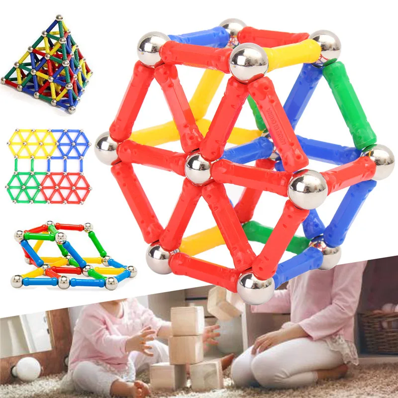 103PCS Magnetic Bricks Building Blocks Kids Children Educational Toys Set Gifts Blocks Magnetic Building Construction Set Model
103PCS Magnetic Bricks Building Blocks Kids Children Educational Toys Set Gifts Blocks Magnetic Building Construction Set Model