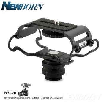BOYA BY-C10 Microphone Shock mount Digital Recorder Microfone Shockmount for Zoom H1/H4n/H5/H6 Sony PCM-M10 Tascam DR-40 DR-05
BOYA BY-C10 Microphone Shock mount Digital Recorder Microfone Shockmount for Zoom H1/H4n/H5/H6 Sony PCM-M10 Tascam DR-40 DR-05
