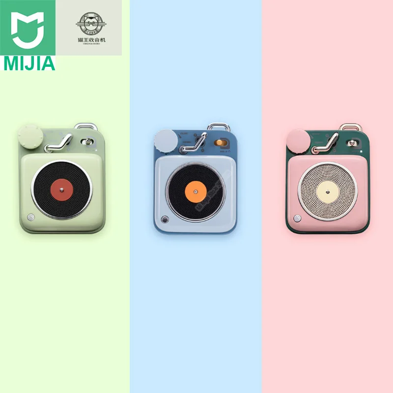 Xiaomi Mijia Cat King Atomic Record Player B612 Bluetooth Intelligent Audio Portable Zinc Aluminum Shell Speaker Music
Xiaomi Mijia Cat King Atomic Record Player B612 Bluetooth Intelligent Audio Portable Zinc Aluminum Shell Speaker Music