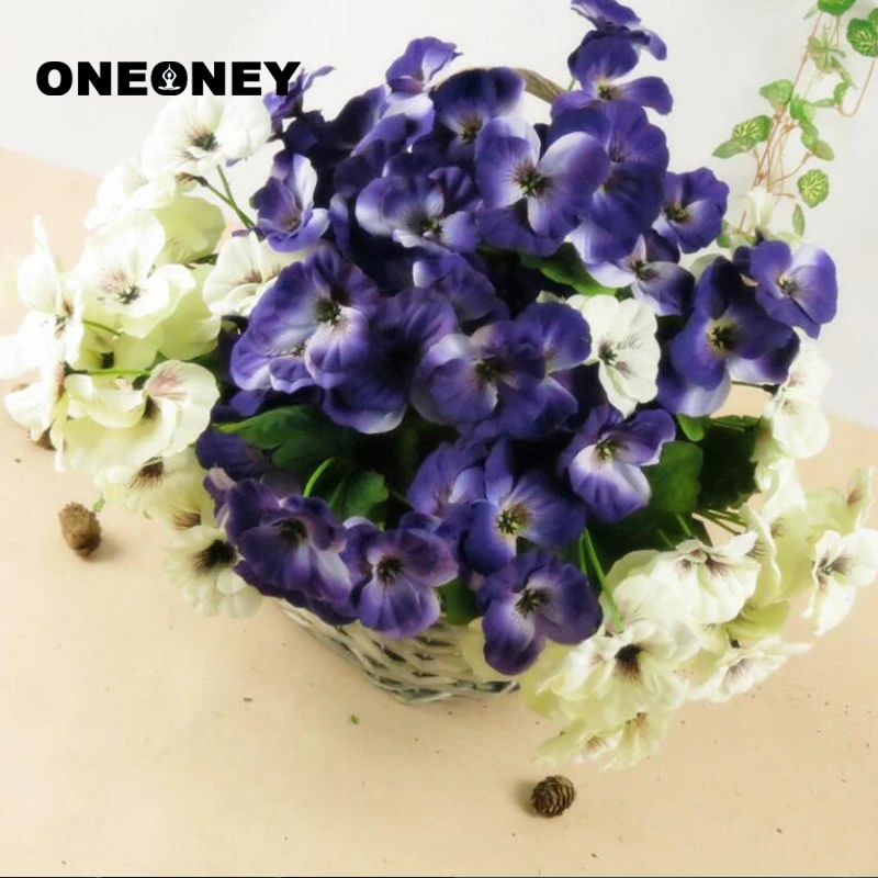 Oneoney 1pc Pansy Simulation Artificial Fake Flower Bonsai Pansy Home Decoration Accessories Wedding Purple White Yellow 10 Fork
Oneoney 1pc Pansy Simulation Artificial Fake Flower Bonsai Pansy Home Decoration Accessories Wedding Purple White Yellow 10 Fork