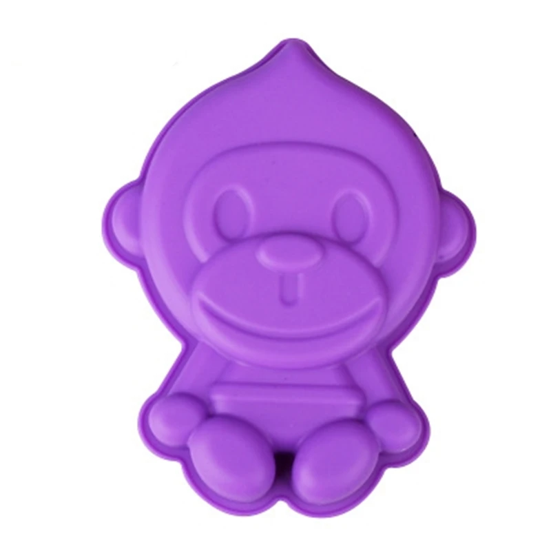 Supply Silicone Mould Cake Mold Monkey Cartoon Series Bakeware Resistant High Temperature Easy Demoulding Kitchen Baking Tools
Supply Silicone Mould Cake Mold Monkey Cartoon Series Bakeware Resistant High Temperature Easy Demoulding Kitchen Baking Tools