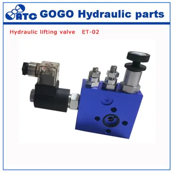 ET-04 ,ET-02 Series Thread Type Lift Valve Plate type lift valve, compound type lift valve, hydraulicvalve of lifting platform
ET-04 ,ET-02 Series Thread Type Lift Valve Plate type lift valve, compound type lift valve, hydraulicvalve of lifting platform