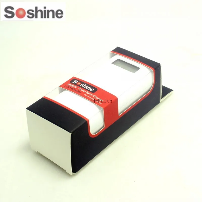 Soshine E4S 18650 LCD USB Mobile Charger Power Bank DIY Battery Power Charge Box for iPhone iPad iPod Android Smartphones
Soshine E4S 18650 LCD USB Mobile Charger Power Bank DIY Battery Power Charge Box for iPhone iPad iPod Android Smartphones