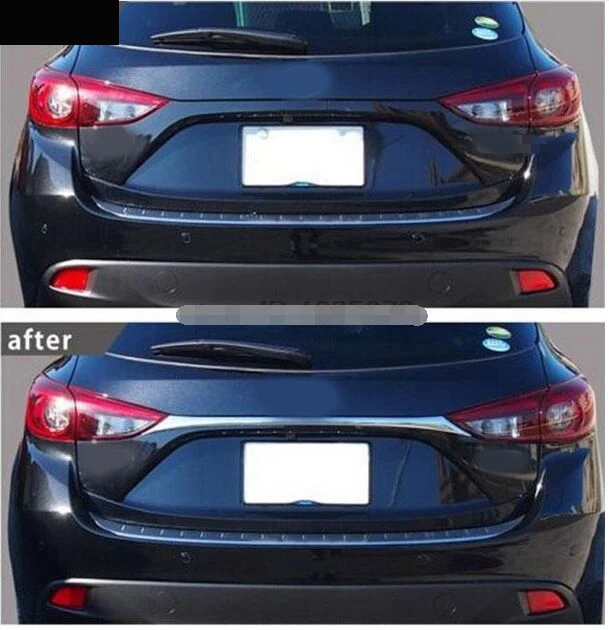 ACCESSORIES FIT FOR 2014-2016 Mazda 3 AXELA HATCHBACK CHROME REAR BOOT DOOR TRUNK LID COVER GARNISH TAILGATE TRIM MOLDING
ACCESSORIES FIT FOR 2014-2016 Mazda 3 AXELA HATCHBACK CHROME REAR BOOT DOOR TRUNK LID COVER GARNISH TAILGATE TRIM MOLDING