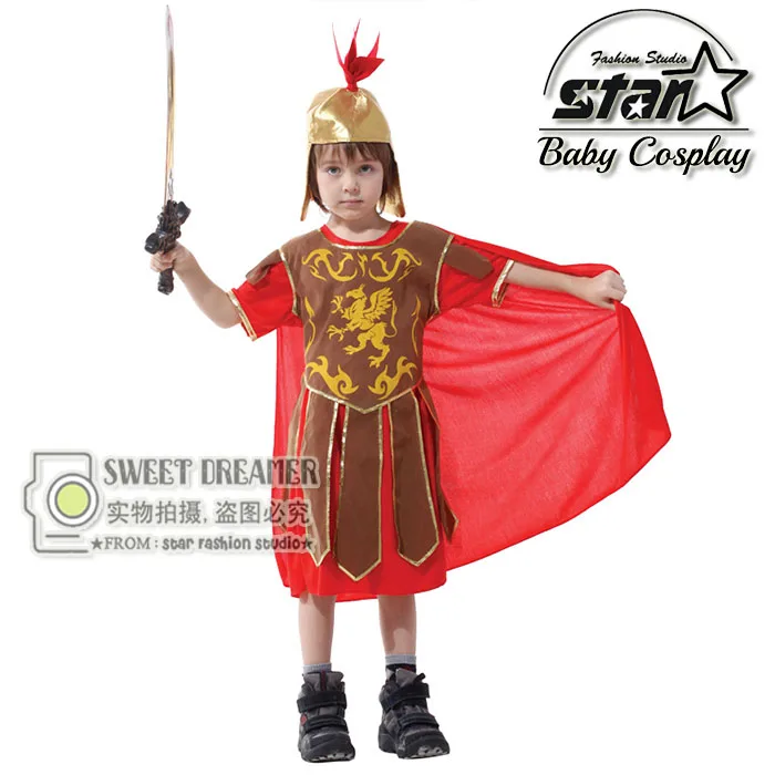 Halloween Carnival Kids Armor Soldier Cosplay Costume Suit Roman Hero Roleplay Costume Fancy Children Short Sleeve Clothing Set
Halloween Carnival Kids Armor Soldier Cosplay Costume Suit Roman Hero Roleplay Costume Fancy Children Short Sleeve Clothing Set