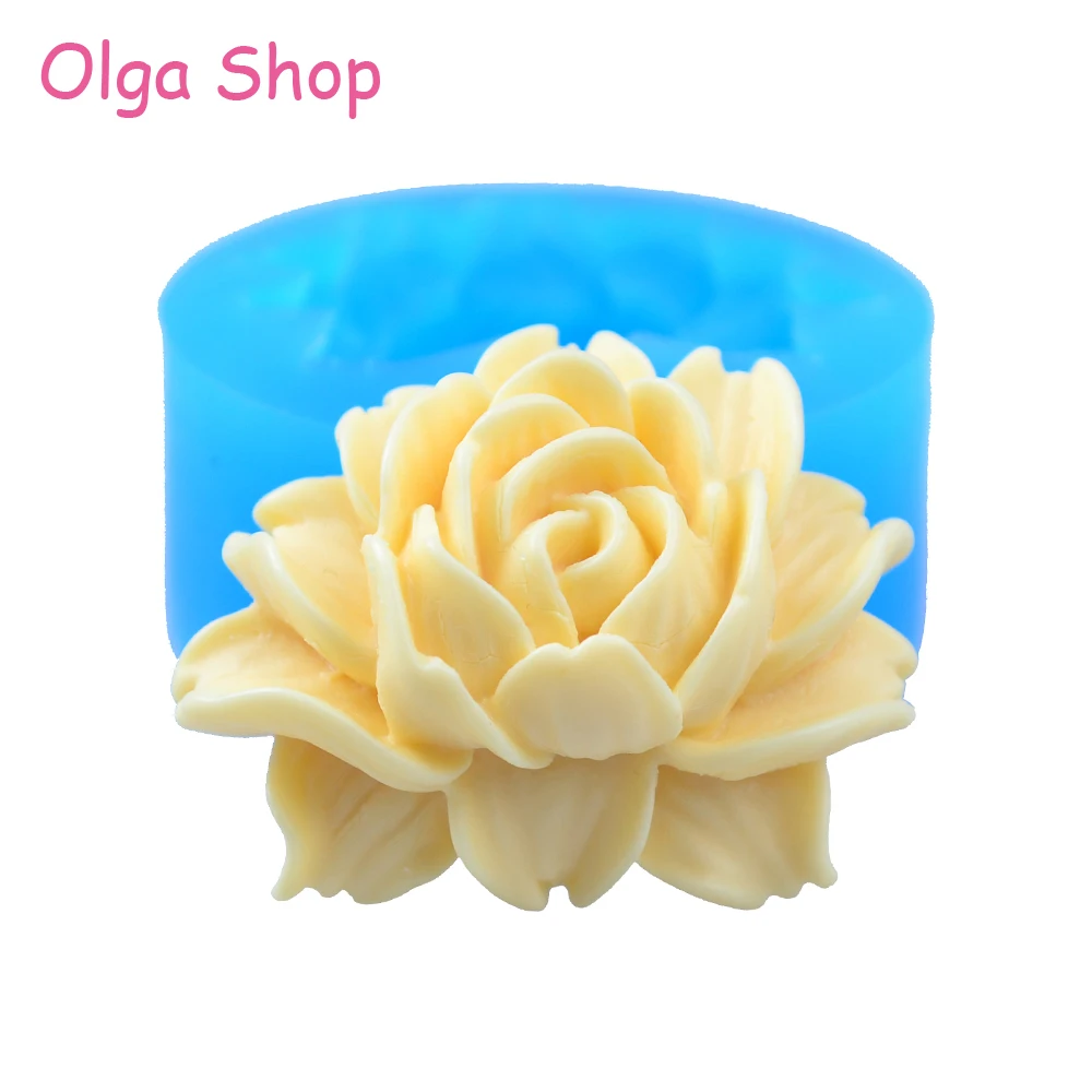 HYL047 41.9mm Rose Flower Silicone Mold - Cupcake Topper Wedding Cakes Cake Decoration Resin Polymer Clay Necklace Brooch Molds 
HYL047 41.9mm Rose Flower Silicone Mold - Cupcake Topper Wedding Cakes Cake Decoration Resin Polymer Clay Necklace Brooch Molds