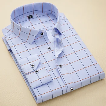 new plaid men dress shirts long sleeve casual slim fit social work shirt male brand clothing high quality camisa masculina
new plaid men dress shirts long sleeve casual slim fit social work shirt male brand clothing high quality camisa masculina