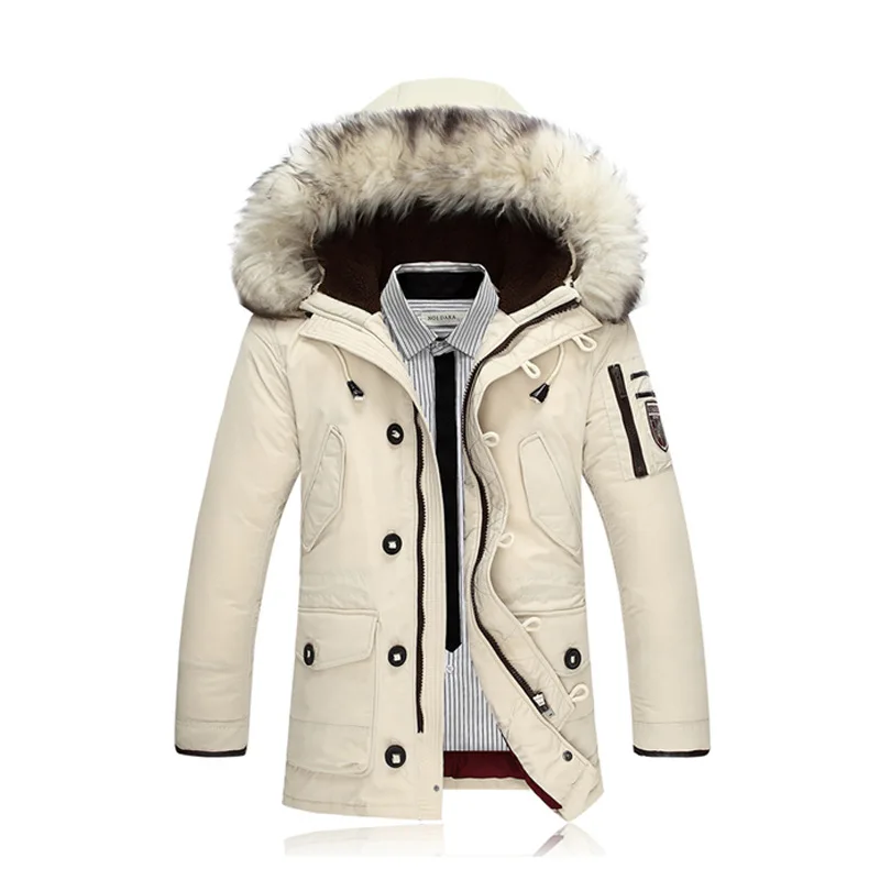ABOORUN Brand 2019 Winter New Men's Down Jacket Fashion Casual Hooded Thick Warm Long Coat Fur Collar Jacket R1622
ABOORUN Brand 2019 Winter New Men's Down Jacket Fashion Casual Hooded Thick Warm Long Coat Fur Collar Jacket R1622