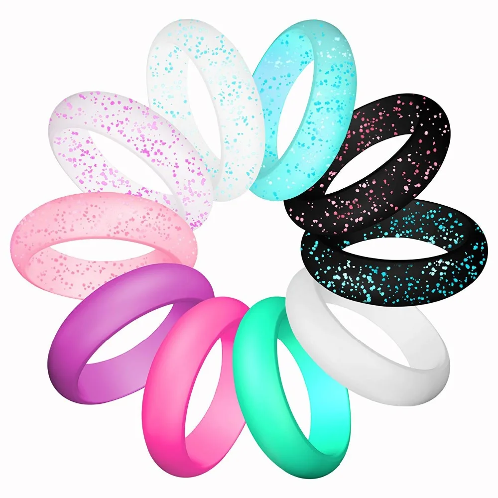 Silicone Wedding Ring for Women Thin and Stackable Durable Rubber Safe Band for Love,Couple,Souvenir and Outdoor Active Exercise
Silicone Wedding Ring for Women Thin and Stackable Durable Rubber Safe Band for Love,Couple,Souvenir and Outdoor Active Exercise