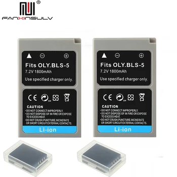 

2Pcs PS-BLS5 BLS-5 BLS5 BLS-50 Battery for Olympus PEN EPL2 EPL3 EPL5 EPL6 EPL7 EPL8 EPL9 EPM2 OMD EM10 II III Stylus1 S tracked