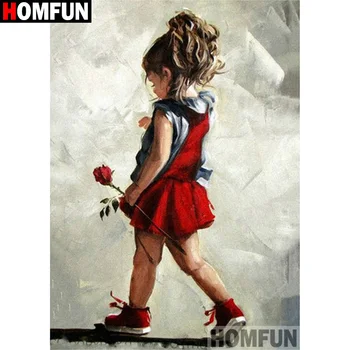 HOMFUN Full Square/Round Drill 5D DIY Diamond Painting "Girl back" 3D Diamond Embroidery Cross Stitch Home Decor A20232
HOMFUN Full Square/Round Drill 5D DIY Diamond Painting "Girl back" 3D Diamond Embroidery Cross Stitch Home Decor A20232