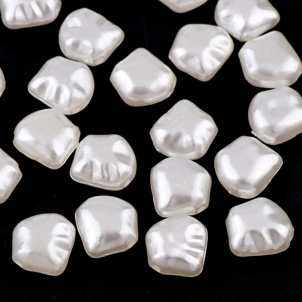 50g/bag Irregular Pentagram Pure White Smooth Pearl Beads With Hole Garment Beads DIY Arts Crafts Sewing Apparel Fabric About 60
50g/bag Irregular Pentagram Pure White Smooth Pearl Beads With Hole Garment Beads DIY Arts Crafts Sewing Apparel Fabric About 60