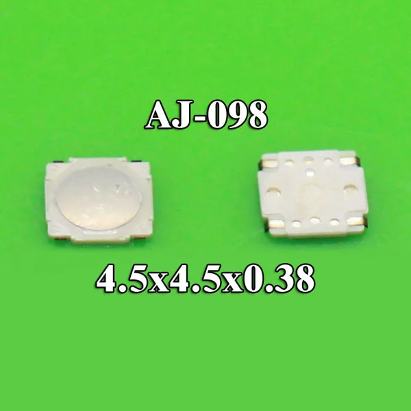 Imported ALPS Tact Switch Touch switch 4.5*4.5*0.4 mm Cellphone Power switch dust-proof film 4.5x4.5x0.4 H
Imported ALPS Tact Switch Touch switch 4.5*4.5*0.4 mm Cellphone Power switch dust-proof film 4.5x4.5x0.4 H