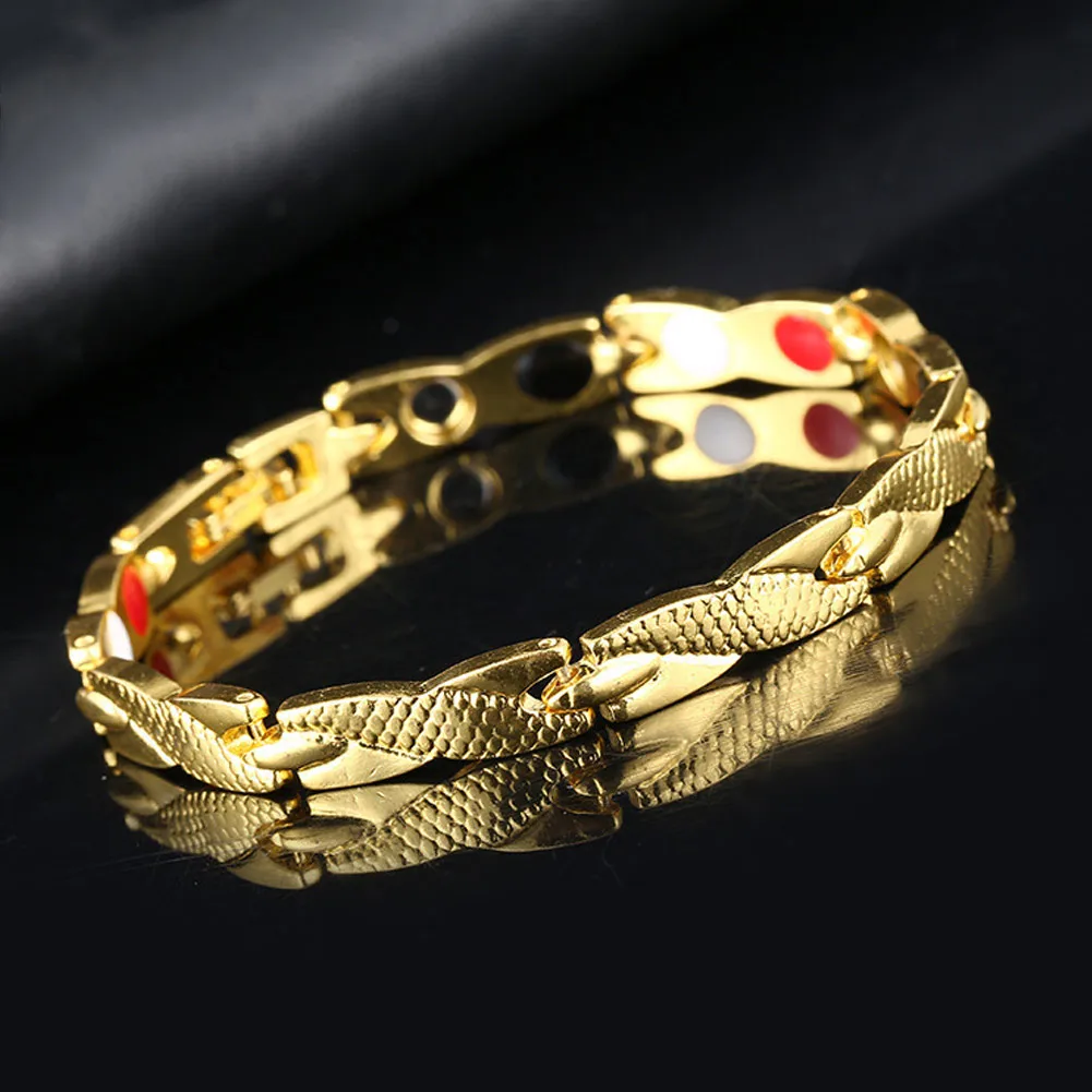 Men Women Twisted Bracelet Healthy Magnetic Therapy Arthritis Pain Relief Wristband SDFA88
Men Women Twisted Bracelet Healthy Magnetic Therapy Arthritis Pain Relief Wristband SDFA88