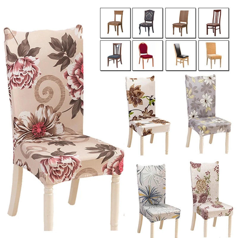 Flower printed Spandex Stretch Dining Chair Protector Cover Removable Washable Dining Room Shabby Chair Slipcover Decoration
Flower printed Spandex Stretch Dining Chair Protector Cover Removable Washable Dining Room Shabby Chair Slipcover Decoration