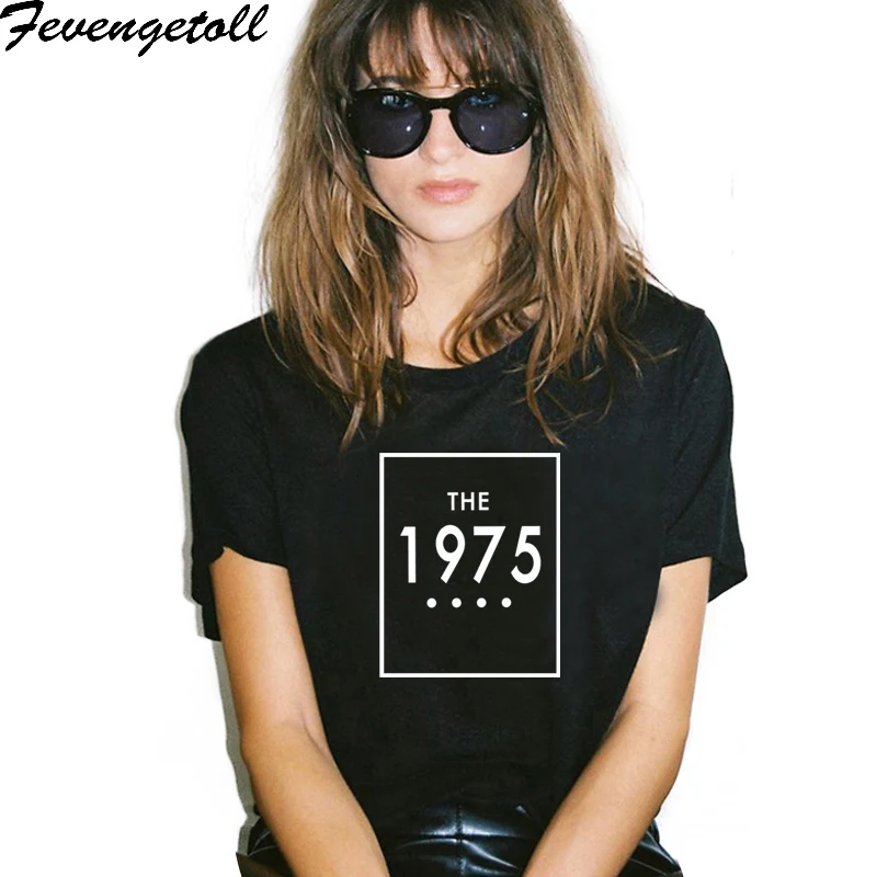 Fevengetoll Brand Summer Harajuku Animal The 1975 Print Shirt O-Neck Short Sleeve T Shirt Women Tops Best Friend Girls T-shirt
Fevengetoll Brand Summer Harajuku Animal The 1975 Print Shirt O-Neck Short Sleeve T Shirt Women Tops Best Friend Girls T-shirt