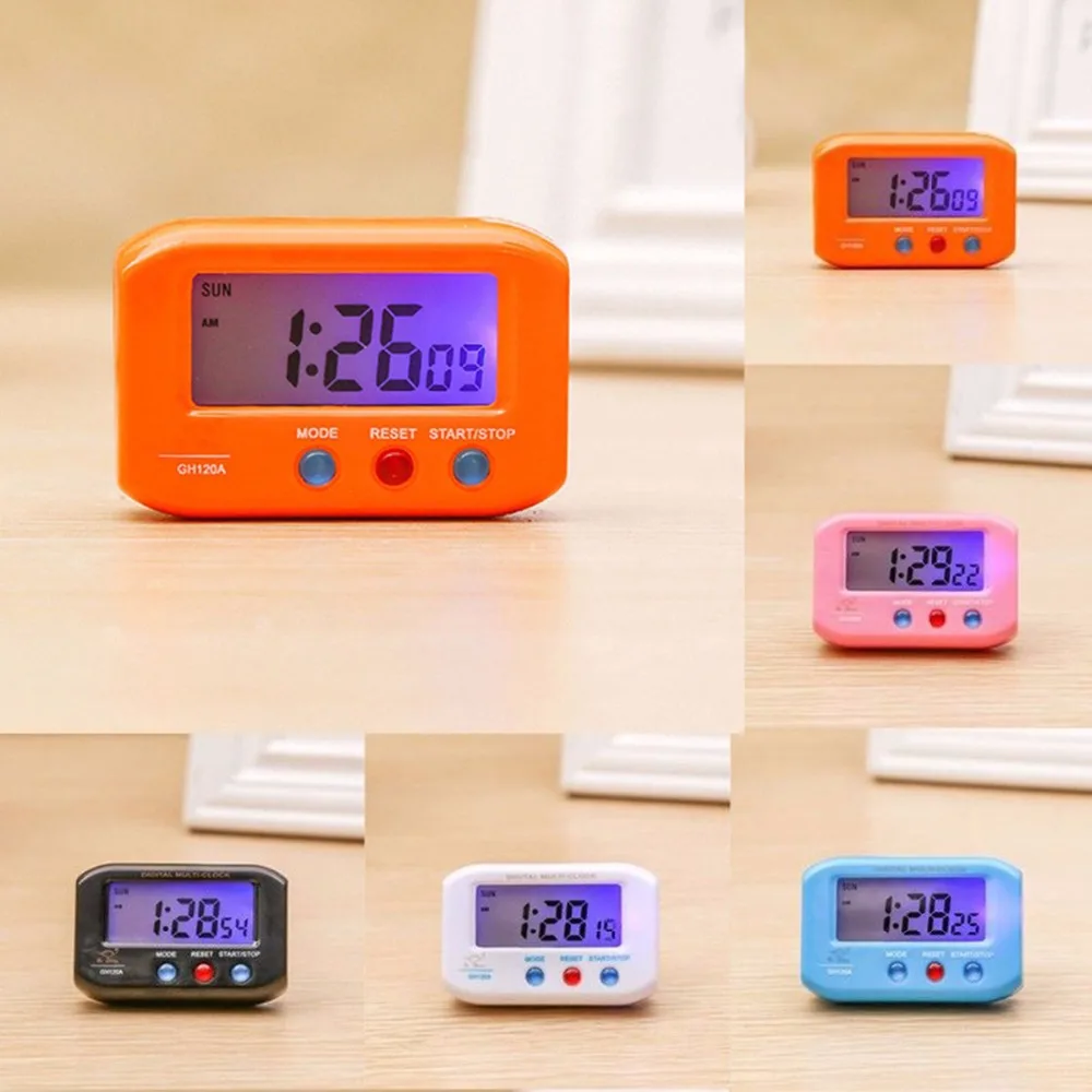 Portable Pocket Sized Digital Electronic Travel Alarm Clock Automotive Electronic Stopwatch LCD Clock With Snooze Backlight
Portable Pocket Sized Digital Electronic Travel Alarm Clock Automotive Electronic Stopwatch LCD Clock With Snooze Backlight