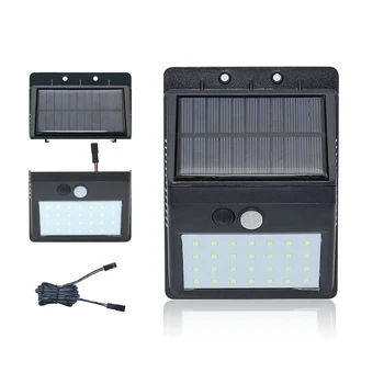 30 LEDs Solar Motion Sensor Light Super Bright Waterproof Outdoor 3 Modes Security Separable LED Night Lamp for Garden Wall
30 LEDs Solar Motion Sensor Light Super Bright Waterproof Outdoor 3 Modes Security Separable LED Night Lamp for Garden Wall