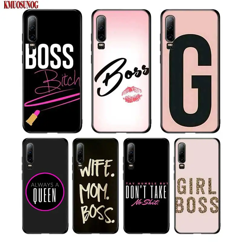 Black Silicon Phone Case Cute girl boss For Huawei P8 P9 P10 P20 P30 Pro Lite P Smart Plus Y6 Y7 Y9 2019 2017
Black Silicon Phone Case Cute girl boss For Huawei P8 P9 P10 P20 P30 Pro Lite P Smart Plus Y6 Y7 Y9 2019 2017