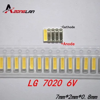 2000pcs For LG LED LCD Backlight TV Application LED Backlight 1W 6V 7020 Cool white LED LCD TV Backlight TV Application BB72D
2000pcs For LG LED LCD Backlight TV Application LED Backlight 1W 6V 7020 Cool white LED LCD TV Backlight TV Application BB72D