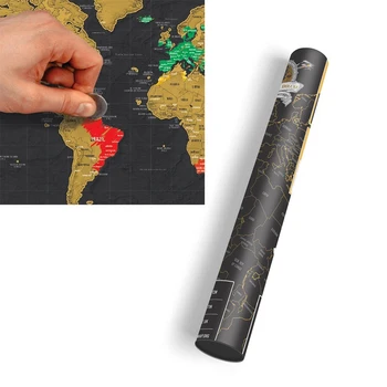 Drawing Toys Scraping Painting Deluxe Erase Black World Map Scratch off World Map Personalized Travel Scratch for Map
Drawing Toys Scraping Painting Deluxe Erase Black World Map Scratch off World Map Personalized Travel Scratch for Map