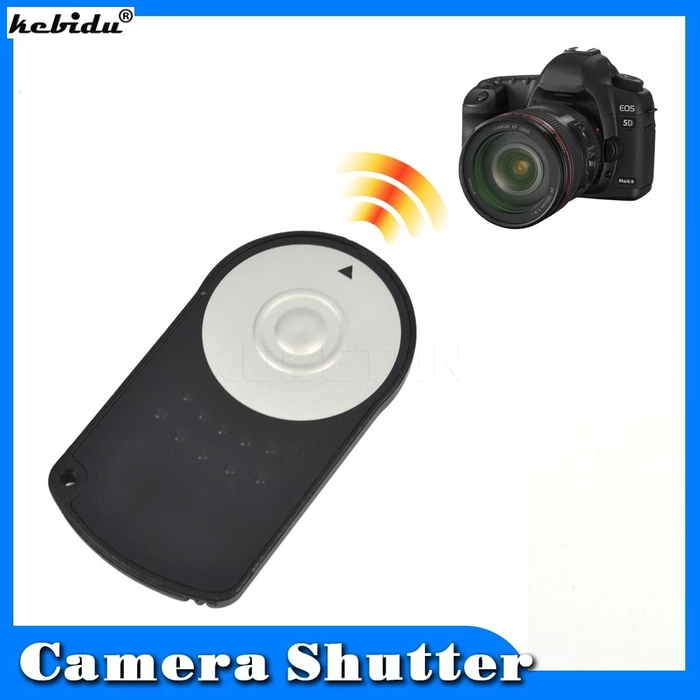 kebidu RC-6 IR Infrared Wireless Remote Control Shutter Release For Canon EOS 7D 5D Mark II III 6D 500D 650D 700D Controller
kebidu RC-6 IR Infrared Wireless Remote Control Shutter Release For Canon EOS 7D 5D Mark II III 6D 500D 650D 700D Controller