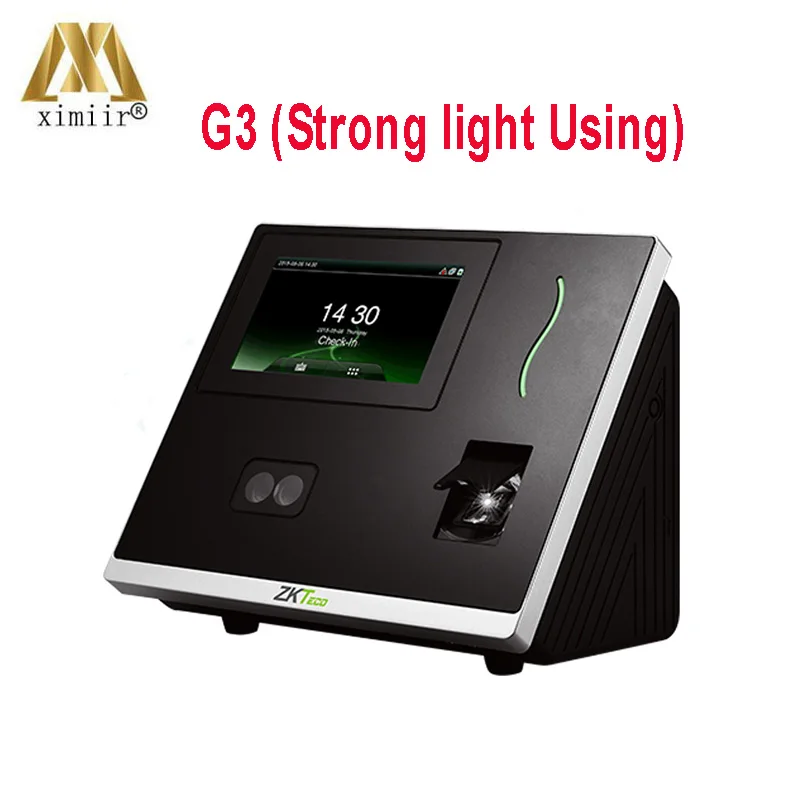 New ZK products G3plus Face Recognition Time Attendance With Fingerprint Reader Working In The Strong Light
New ZK products G3plus Face Recognition Time Attendance With Fingerprint Reader Working In The Strong Light