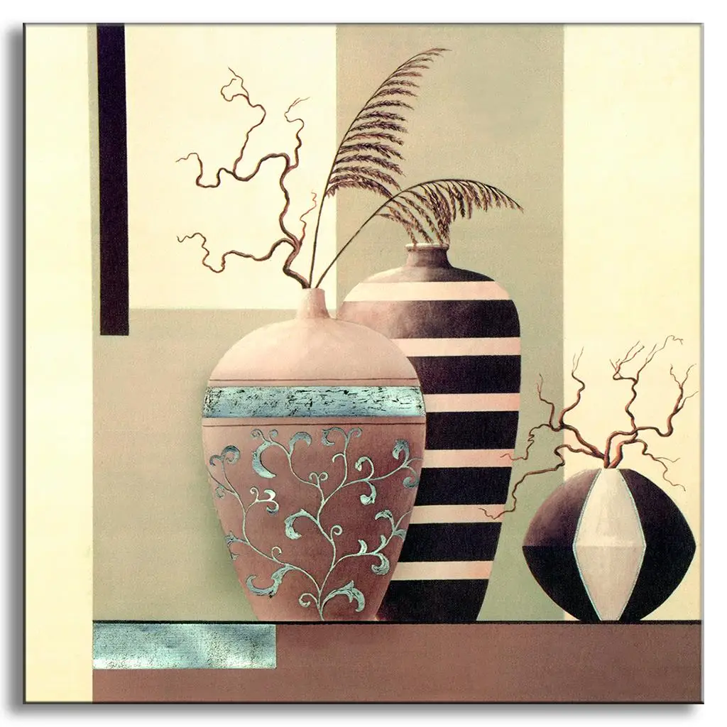 1 Pcs Still Life Vases Den Oil Art Canvas Prints Painting Retro Wall Art Washroom Decoration Picture
1 Pcs Still Life Vases Den Oil Art Canvas Prints Painting Retro Wall Art Washroom Decoration Picture