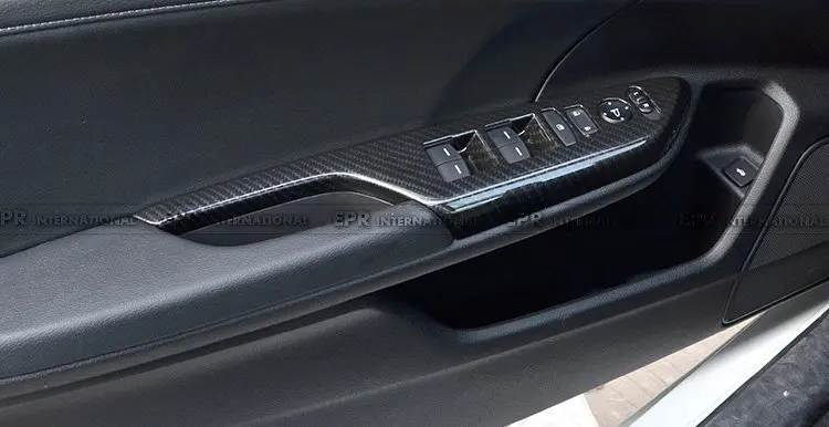 10th Generation Civic FC Window Switch trim 4Pcs LHD (4Door Front & Rear) LHD CF(12)_1