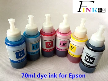 F-ink 6 colors Dye Based Non OEM Set of 6 Refill Ink Kit 70ml for Epson L800 L801 printing ink Cartridge No. T6731/2/3/4/5/6
F-ink 6 colors Dye Based Non OEM Set of 6 Refill Ink Kit 70ml for Epson L800 L801 printing ink Cartridge No. T6731/2/3/4/5/6