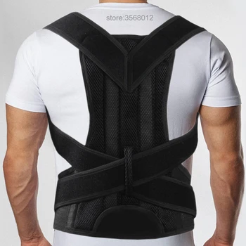 Neoprene Medical Support Bar Belt Upper Back Pain Brace Posture Corrector Vest Spine Back Scoliosis Support Shoulder Belt Corset
Neoprene Medical Support Bar Belt Upper Back Pain Brace Posture Corrector Vest Spine Back Scoliosis Support Shoulder Belt Corset