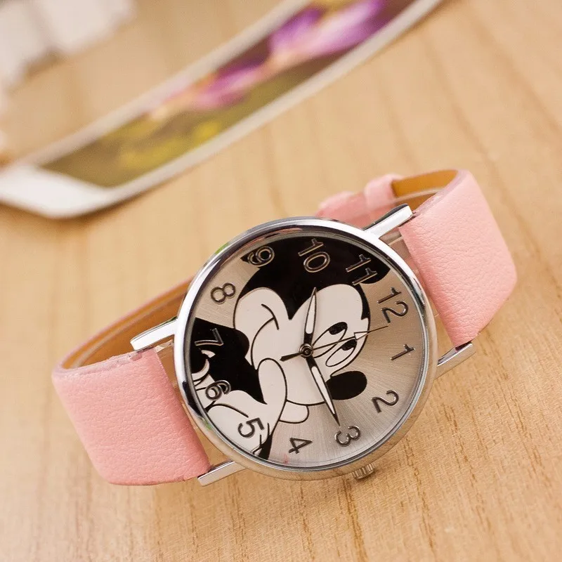 Hot Sale Fashion Mickey children Cartoon Watch 2017 High Quality Leather Strap Quartz Wristwatch Casual Women Men Girls Clock
Hot Sale Fashion Mickey children Cartoon Watch 2017 High Quality Leather Strap Quartz Wristwatch Casual Women Men Girls Clock