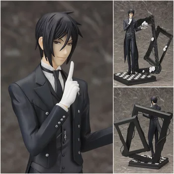 Hot Action 25cm Anime Sebastian Michaelis Black Butler Book Of Circus Figure PVC 10" Collection Hobby Model Doll Best Gift Toy
Hot Action 25cm Anime Sebastian Michaelis Black Butler Book Of Circus Figure PVC 10" Collection Hobby Model Doll Best Gift Toy