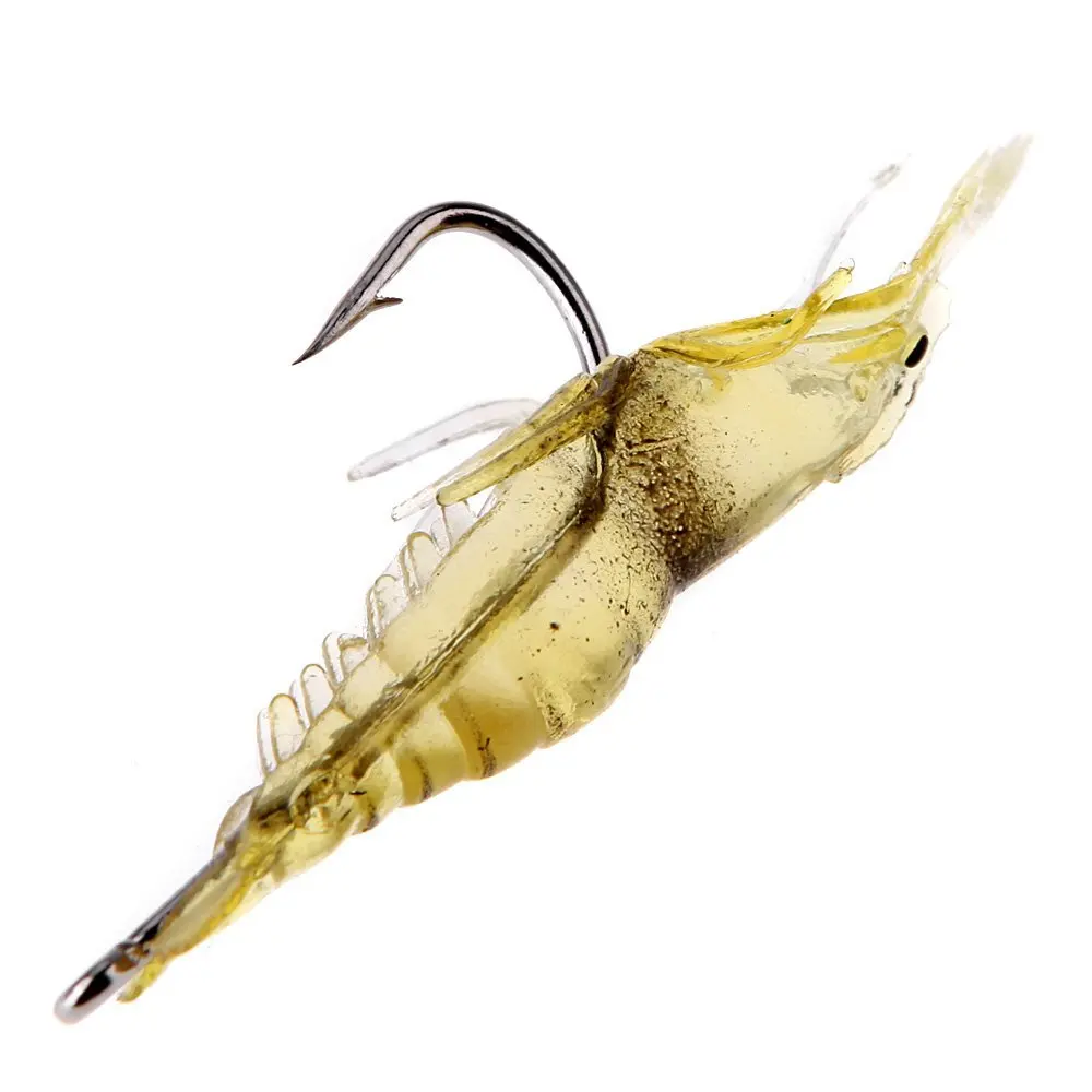 5Pcs 4cm 2g Fishing Lure Soft Super-Lightweight Vivid Shrimp Prawn Bait Sharp Hook Fishy Smell
5Pcs 4cm 2g Fishing Lure Soft Super-Lightweight Vivid Shrimp Prawn Bait Sharp Hook Fishy Smell