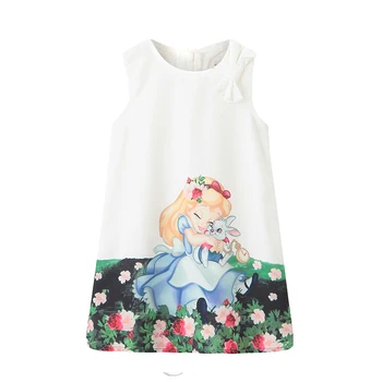 Kid Dresses for Girls 2019 New Cartoon Spring&Summer Baby Girls Dress Snow White Pattern Sleeveless Girls Clothes 2-8 Years
Kid Dresses for Girls 2019 New Cartoon Spring&Summer Baby Girls Dress Snow White Pattern Sleeveless Girls Clothes 2-8 Years
