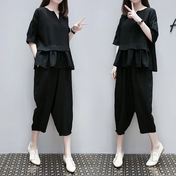 Plus Size 5xl Two Piece Set Top And Pants Leisure Ensemble Femme Deux Pieces Casual Conjunto Feminino Large Tracksuit Women
Plus Size 5xl Two Piece Set Top And Pants Leisure Ensemble Femme Deux Pieces Casual Conjunto Feminino Large Tracksuit Women