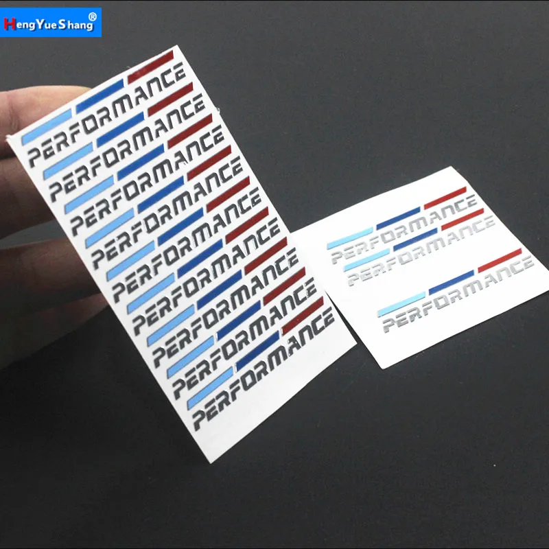 M Performance Accessories Nickel Alloy Color Car Stickers and Decal for BMW M LOGO X5 X6 E46 E39 E84 E60 E90 F10 F30 Car styling
M Performance Accessories Nickel Alloy Color Car Stickers and Decal for BMW M LOGO X5 X6 E46 E39 E84 E60 E90 F10 F30 Car styling