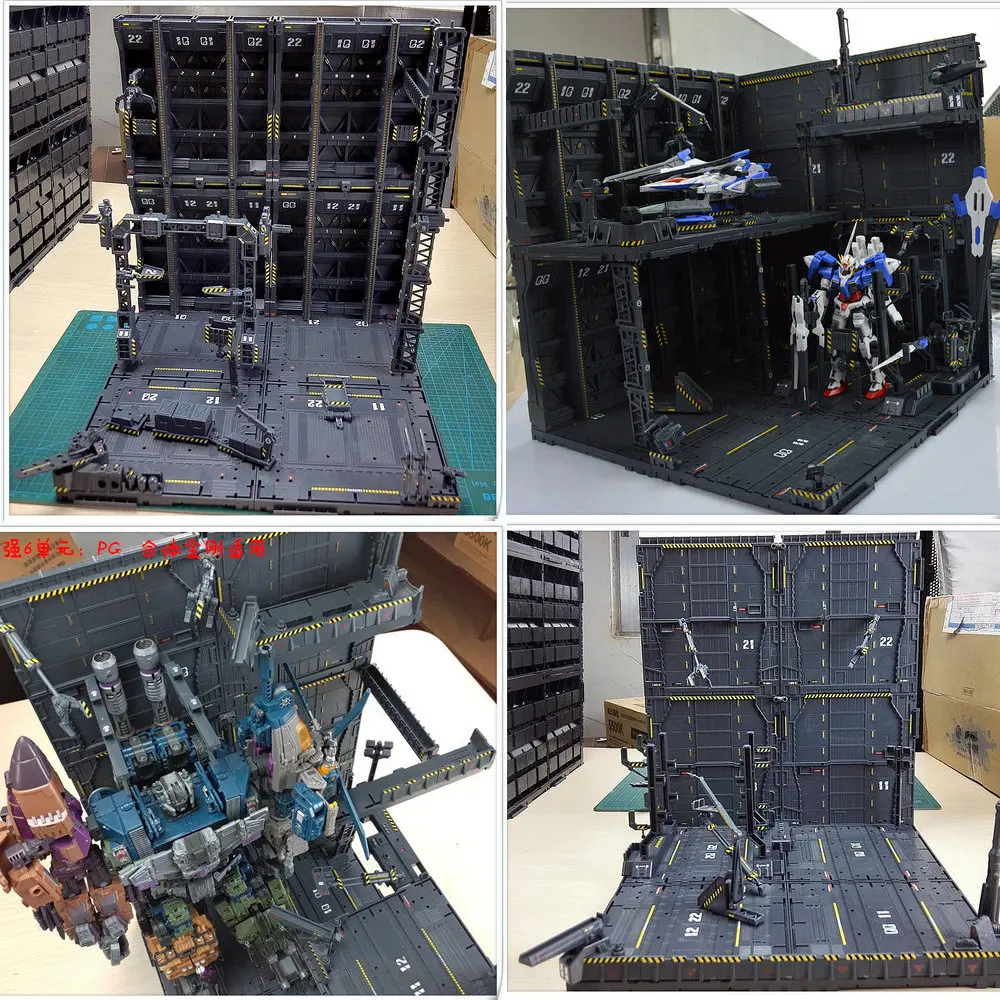 CG Freely combined Gundam Hangar Domain base scenario building Mechanical chain base action figure model
CG Freely combined Gundam Hangar Domain base scenario building Mechanical chain base action figure model