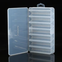 Lixada Fishing Tackle Box Bait Lure Hooks Box Bait Storage Case 5 Compartment Fishing Tool Tackle Sorting Box for Pesca image