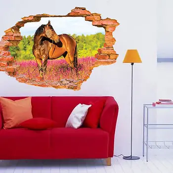 3D Broken Wall Pattern Wall Sticker Horse Decal Removable Vinyl Home Kids Nursery Room Decor Art Mural Wallpaper NEW
3D Broken Wall Pattern Wall Sticker Horse Decal Removable Vinyl Home Kids Nursery Room Decor Art Mural Wallpaper NEW