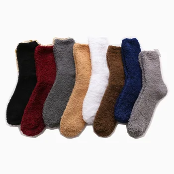 2018 Pure Color Half Band Coral Velvet Thickened Towel Sleep Floor Men Socks Wholesale 10pair/lot
2018 Pure Color Half Band Coral Velvet Thickened Towel Sleep Floor Men Socks Wholesale 10pair/lot