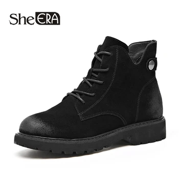 New Fashion Retro Women Boots Genuine Leather Women Ankle Boots Cow Leather Casual Female Shoes Spring/Autumn Lady Shoes She ERA
New Fashion Retro Women Boots Genuine Leather Women Ankle Boots Cow Leather Casual Female Shoes Spring/Autumn Lady Shoes She ERA