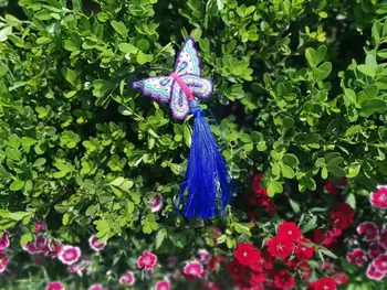 High-end Handmade Beautiful Butterfly Embroidery for car hanging,CZX-332 butterfly embroidery designs,MOQ 1PCS embroidery logo
High-end Handmade Beautiful Butterfly Embroidery for car hanging,CZX-332 butterfly embroidery designs,MOQ 1PCS embroidery logo