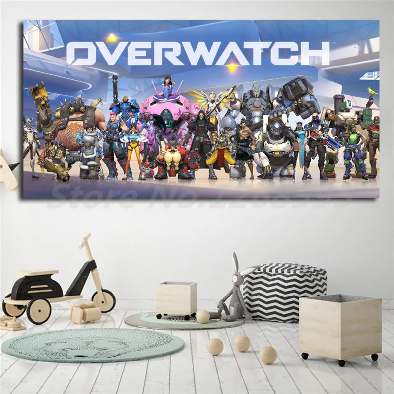 Helden The Characters Of Overwatchs Canvas Painting Print Living Room Home Decor Modern Wall Art Oil Painting Poster No Frame
Helden The Characters Of Overwatchs Canvas Painting Print Living Room Home Decor Modern Wall Art Oil Painting Poster No Frame