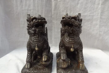 song voge gem S2358 Chinese Pure Bronze Fu YuanBao FengShui BiXie Fly Dragon Kylin Ball Statue Pair
song voge gem S2358 Chinese Pure Bronze Fu YuanBao FengShui BiXie Fly Dragon Kylin Ball Statue Pair