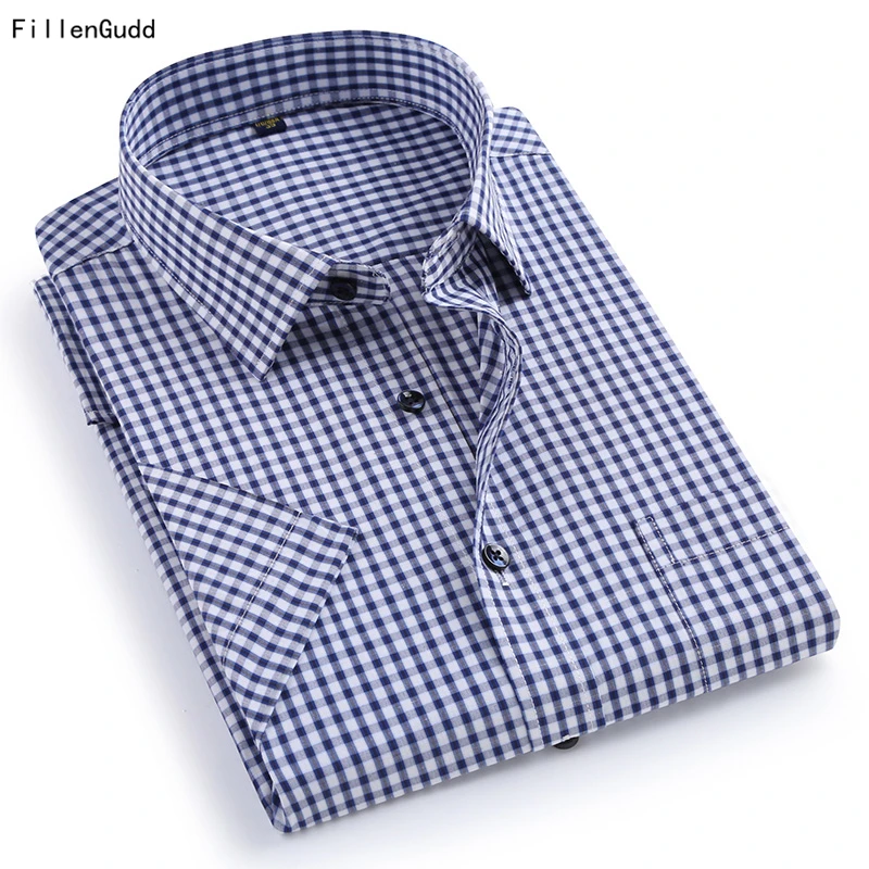 PAULJONES 2018 Summer Short Sleeve Pin Checkered Men Plaid Shirts Classic Pinstripe Casual Shirts Social Quality Men Clothing
PAULJONES 2018 Summer Short Sleeve Pin Checkered Men Plaid Shirts Classic Pinstripe Casual Shirts Social Quality Men Clothing