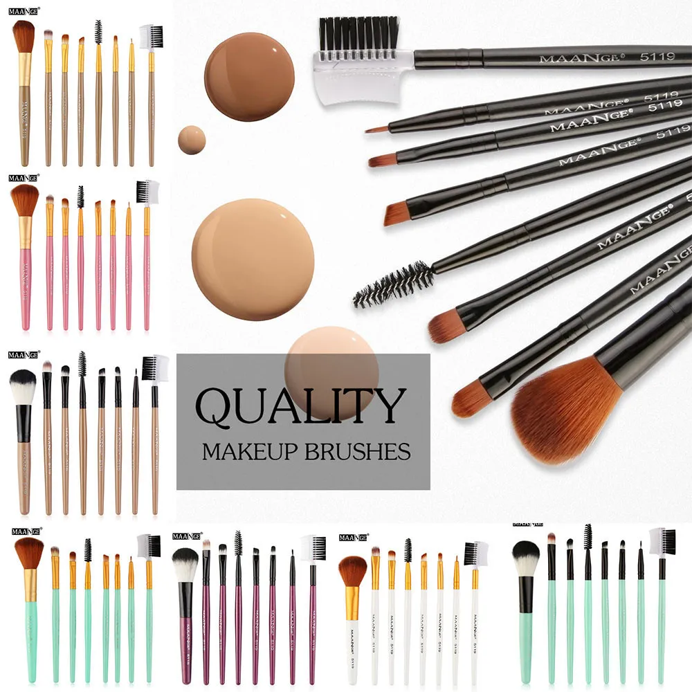 6PCS Cosmetic Makeup Brush Tools Make-up Hair Beauty Powder Foundation Eye Shadow Blush Lip Makeup Brush Eyeshadow Brush
6PCS Cosmetic Makeup Brush Tools Make-up Hair Beauty Powder Foundation Eye Shadow Blush Lip Makeup Brush Eyeshadow Brush